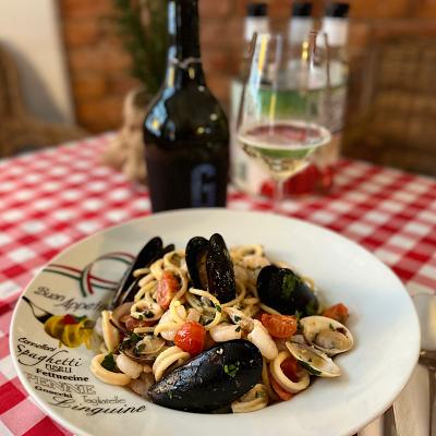Spaghetti frutti di mare 800 gr.